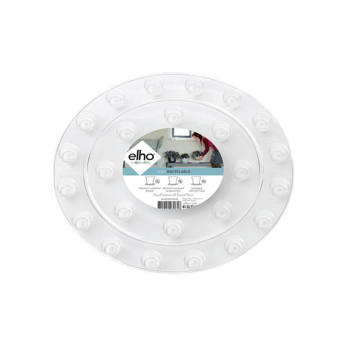 floorprotector rund 15cm transparent